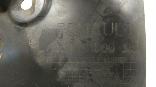 Купить Защита арок передняя левая (подкрылок) Renault 638410003R в Магазине