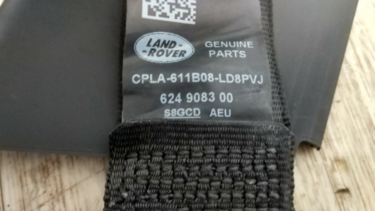 Автозапчасти в Магазине Ремень безопасности передний правый Land Rover / Range Rover IV / L405