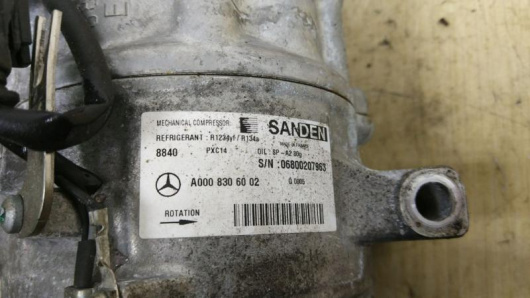 Компрессор кондиционера Mercedes-Benz A0008306002 для авто купить в Магазине