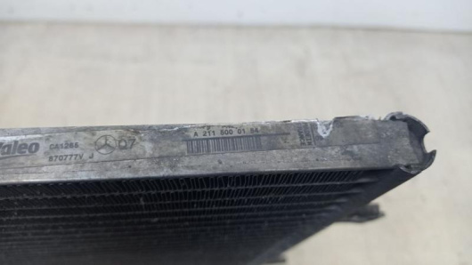 Радиатор кондиционера (конденсатор) Mercedes-Benz A2115000154 для авто купить в Магазине