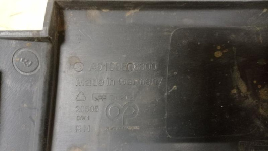 Купить Молдинг (накладка кузовная) правая Mercedes-Benz A9108803800 в Магазине