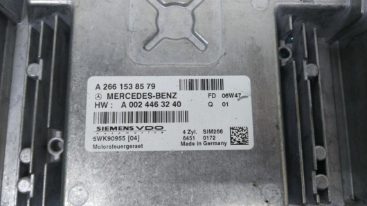 Блок управления двигателем Mercedes-Benz A2661538579 Купить в Магазине ssavto
