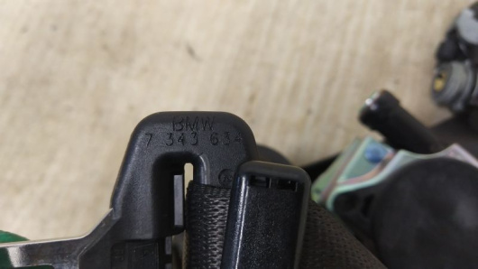 Автозапчасти в Магазине Ремень безопасности передний правый BMW 7343634