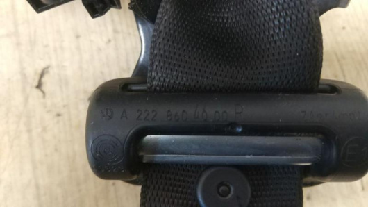 Ремень безопасности передний правый Mercedes-Benz A2228604600 Автозапчасти в Магазине Ремень безопасности передний правый Mercedes-Benz A2228604600