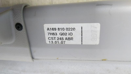 Шторка багажника Mercedes-Benz A1698100220 Купить Шторка багажника Mercedes-Benz A1698100220 в Магазине