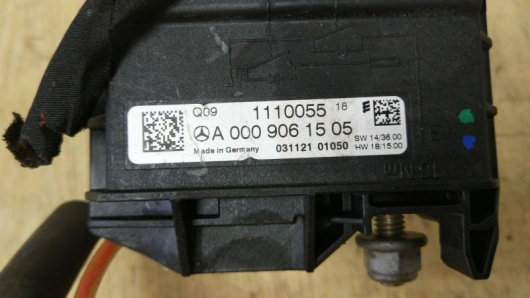 Клемма аккумулятора плюс Mercedes-Benz A0009061505 Клемма аккумулятора плюс Mercedes-Benz A0009061505 Купить в Магазине ssavto